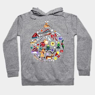 Christmas Ball Theme Hoodie